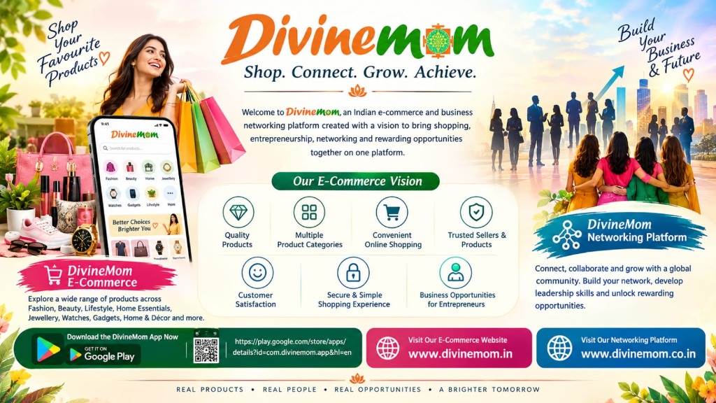 DivineMom E-Commerce & Networking Platform